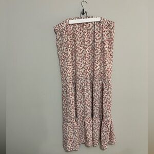Modcloth Floral Print Maxi Skirt